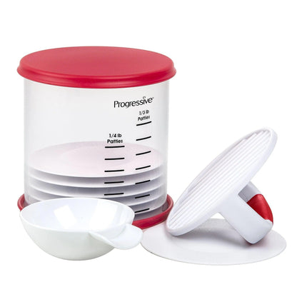 Burger Press Patty Maker Set – Make Perfect Evenly Sized Burgers at Home